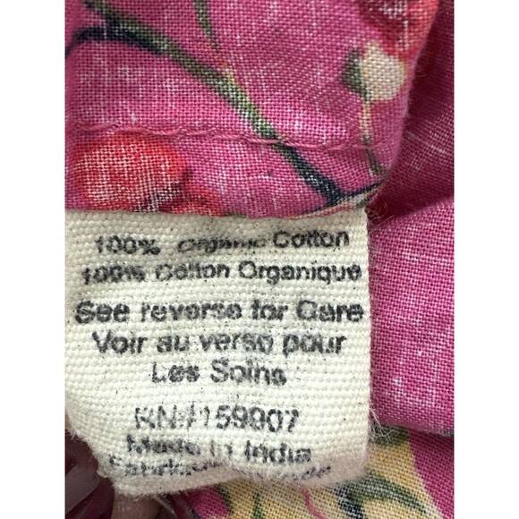 Printfresh Women’s XS Tall Pink Hummingbird Floral‎ Pajama Set Artsy Colorful - Picture 11 of 13